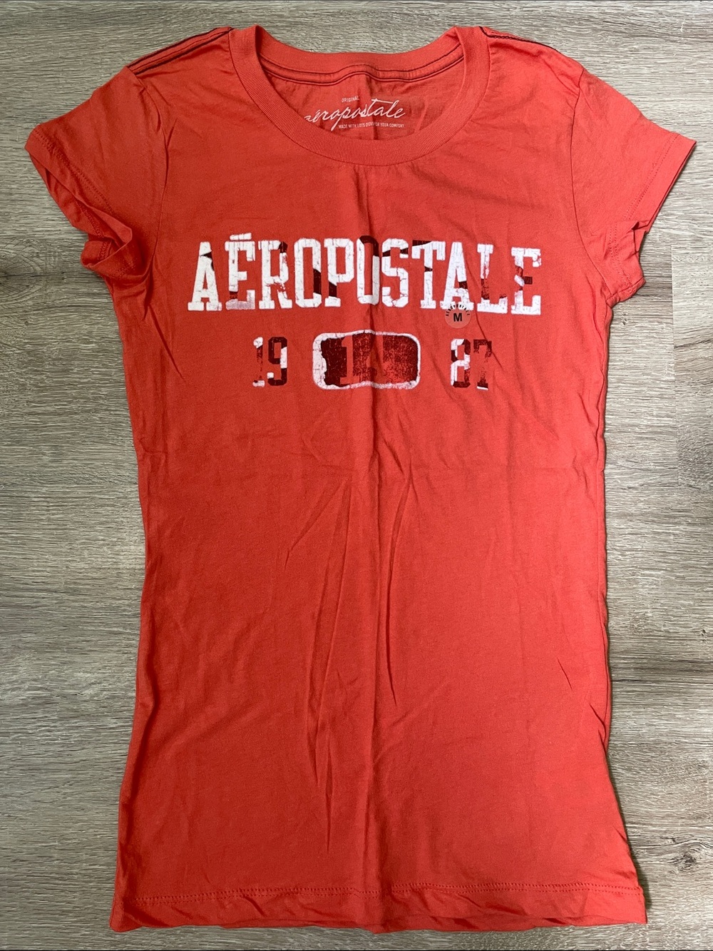 Aeropostale | Cotton logo tee size medium
